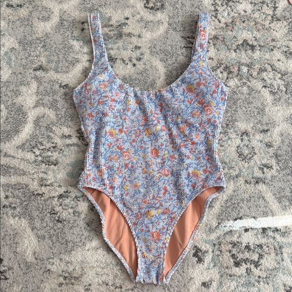 J. Crew Scrunchie Scoop One Piece - Picture 1 of 10